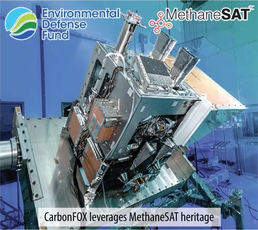 CarbonFOX leverages MethaneSAT heritage